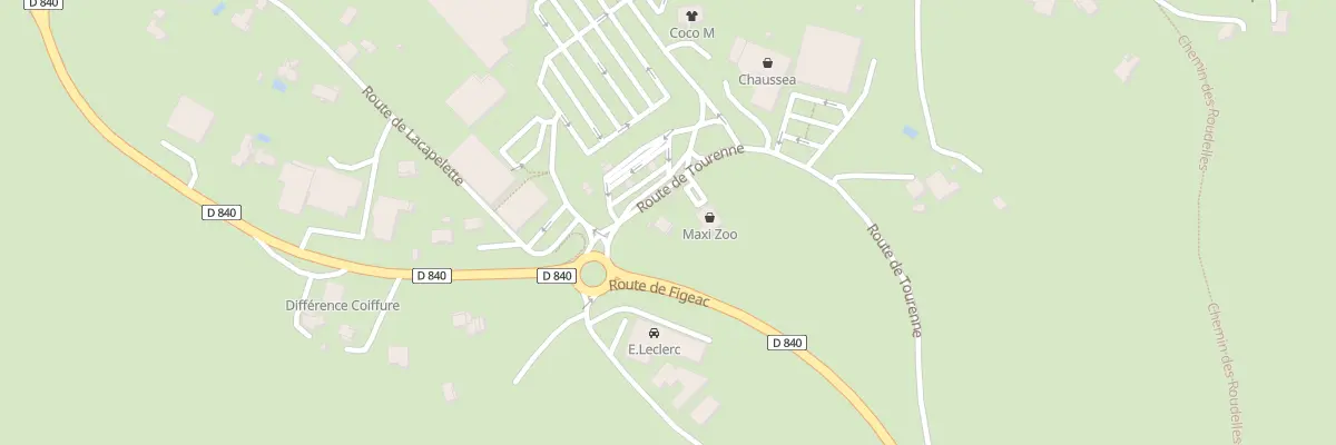Plan du 5393 Roumanel à Capdenac