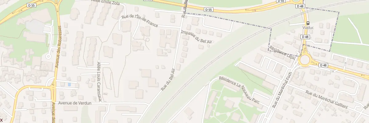 Plan du 17 Rue du Bel Air à Andrésy
