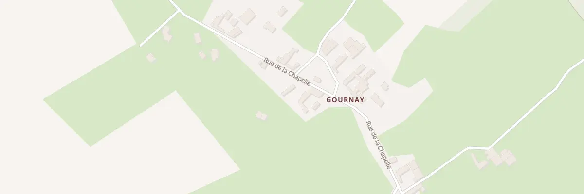 Plan du 2 Rue de la Chapelle à Verchocq
