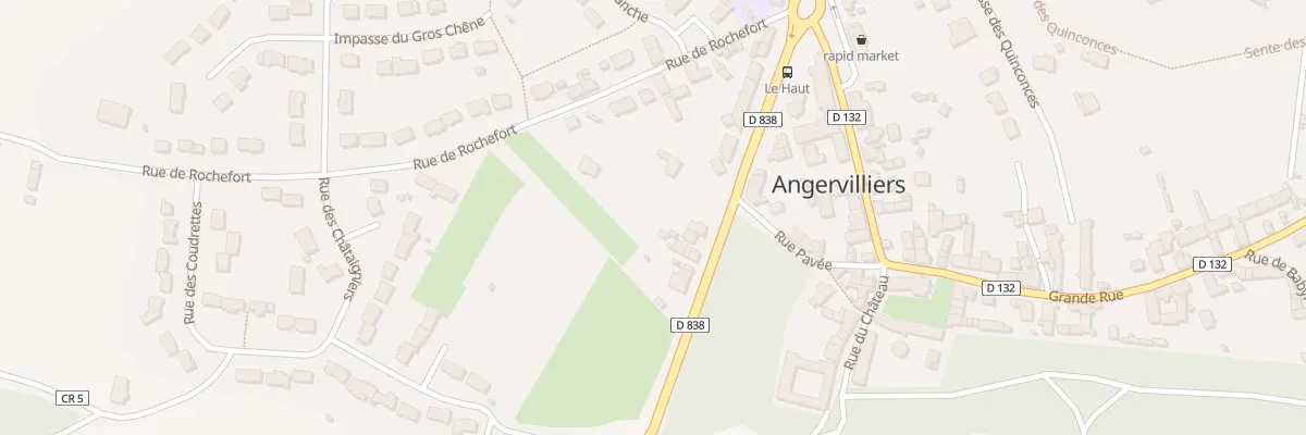Plan du 20 Rte de Dourdan à Angervilliers