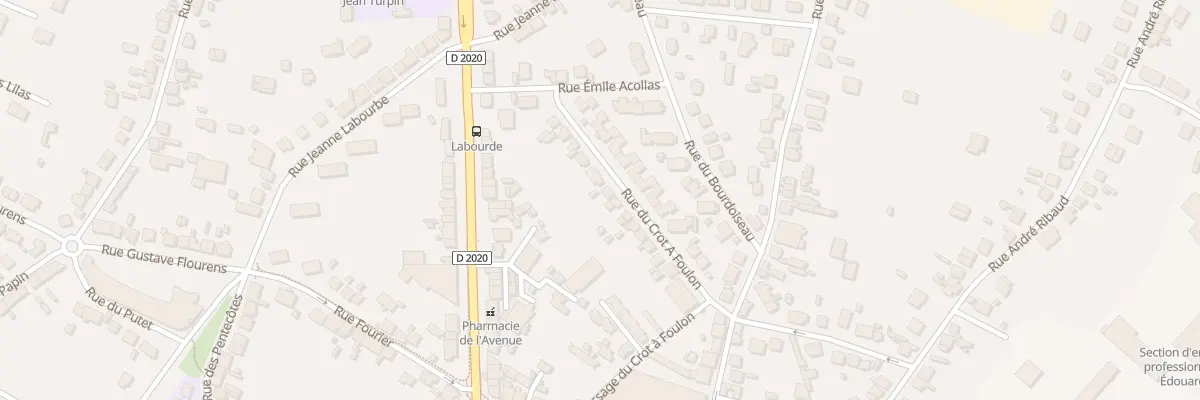 Plan du 29 Rue du Crot à Foulon à Vierzon