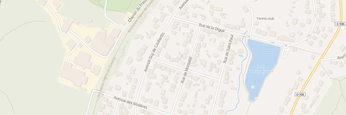 Plan du 5 Rue Blanche à Chevreuse