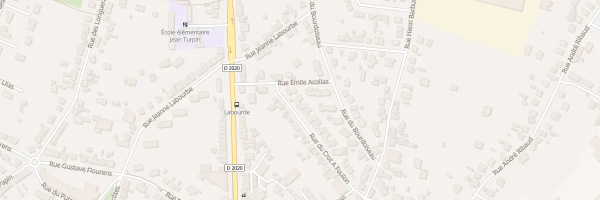 Plan du 38 Rue du Crot à Foulon à Vierzon