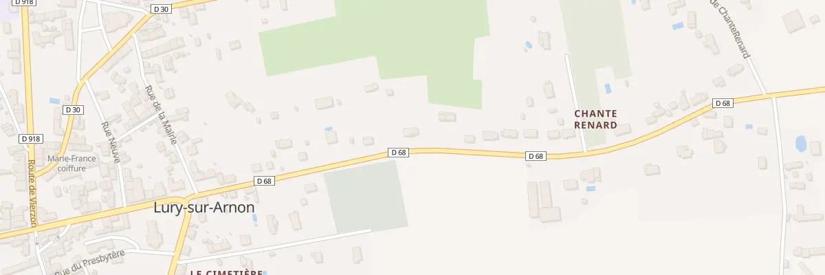 Plan du 15 Rte de Quincy à Lury-sur-Arnon