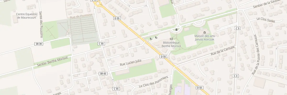 Plan du 17 Rue de l’Ancienne Gare à Maurecourt