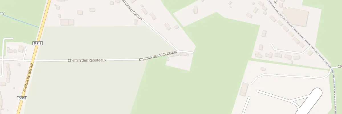 Plan du 24 All du Grand Casson à Méreau