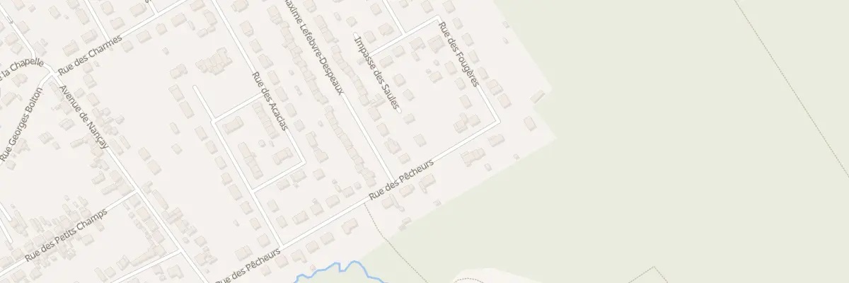 Plan du 4 Rue des Pêcheurs à Salbris