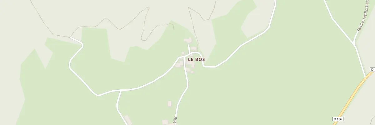 Plan du 5010 Le Bos à Saint-Bonnet-les-Tours-de-Merle