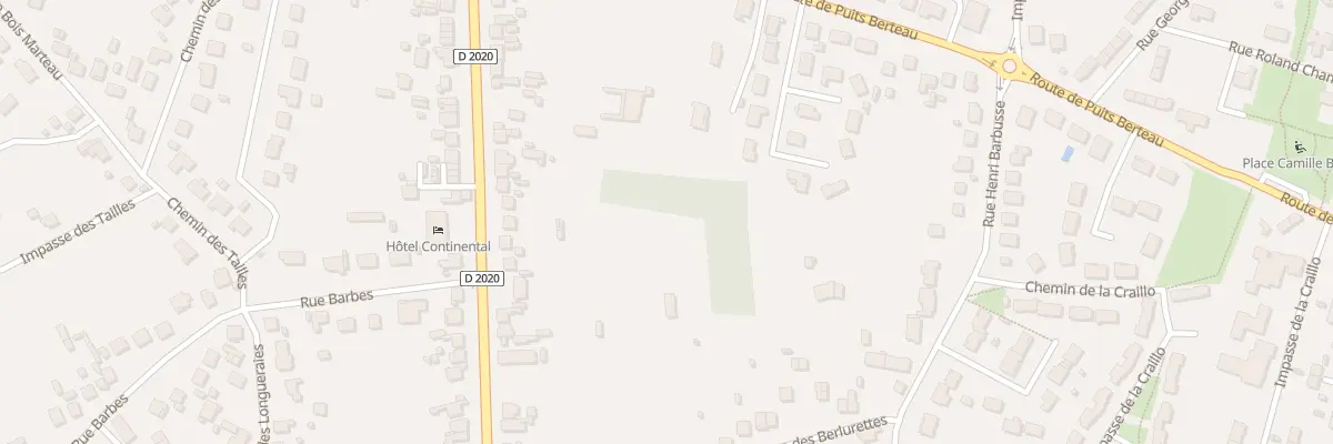 Plan du 19 Rue des Berlurettes à Vierzon