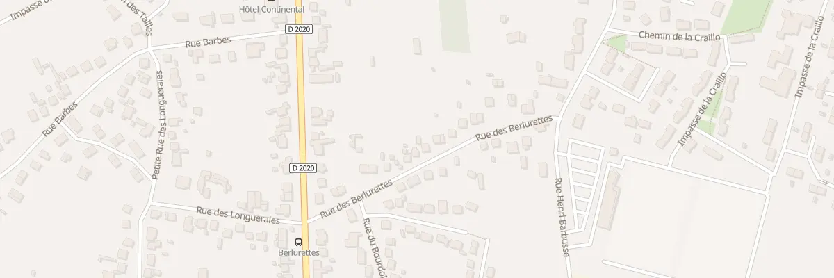 Plan du 15 Rue des Berlurettes à Vierzon