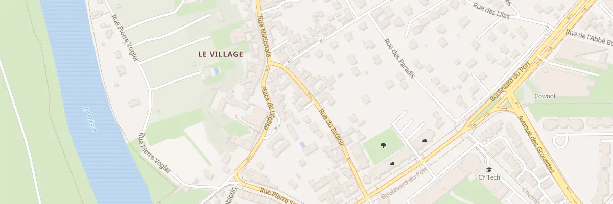 Plan du 8 Rue du Brûloir à Cergy