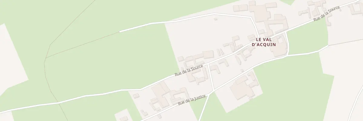 Plan du 42 Rue de la Source à Acquin-Westbécourt