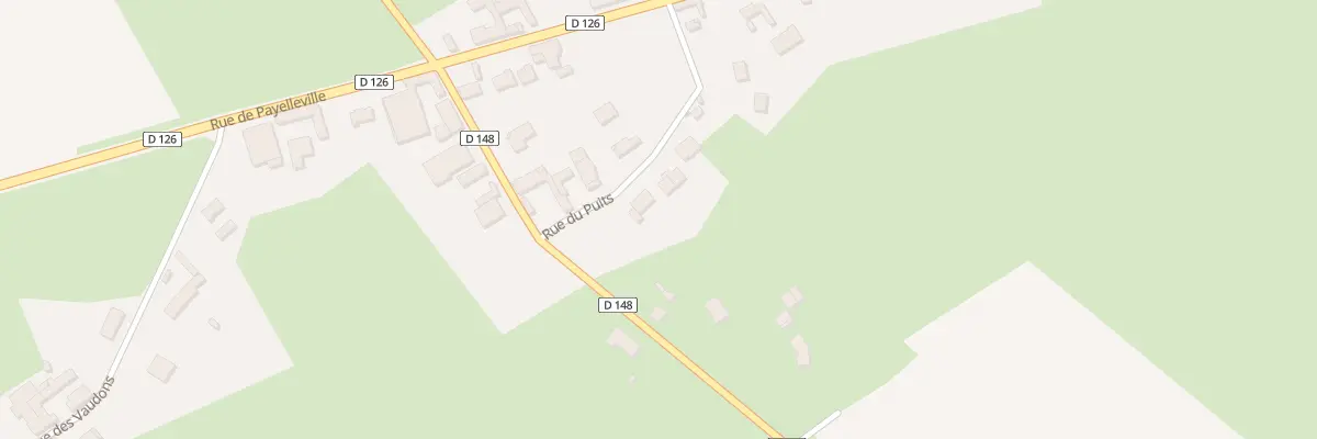 Plan du 13 Rue du Puits à Verchocq