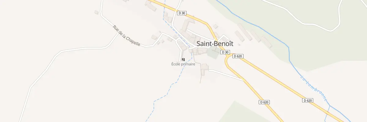 Plan du 54 Le Village à Saint-Benoît