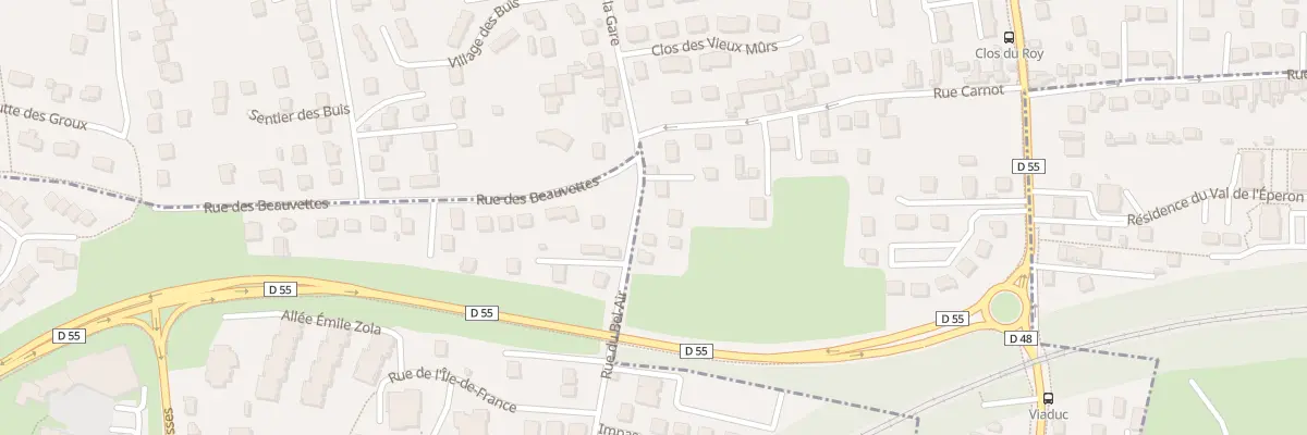 Plan du 3B Rue du Bel Air à Maurecourt