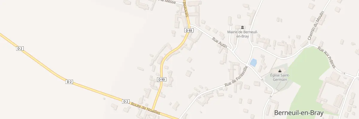 Plan du 10T Rte de Beauvais à Berneuil-en-Bray