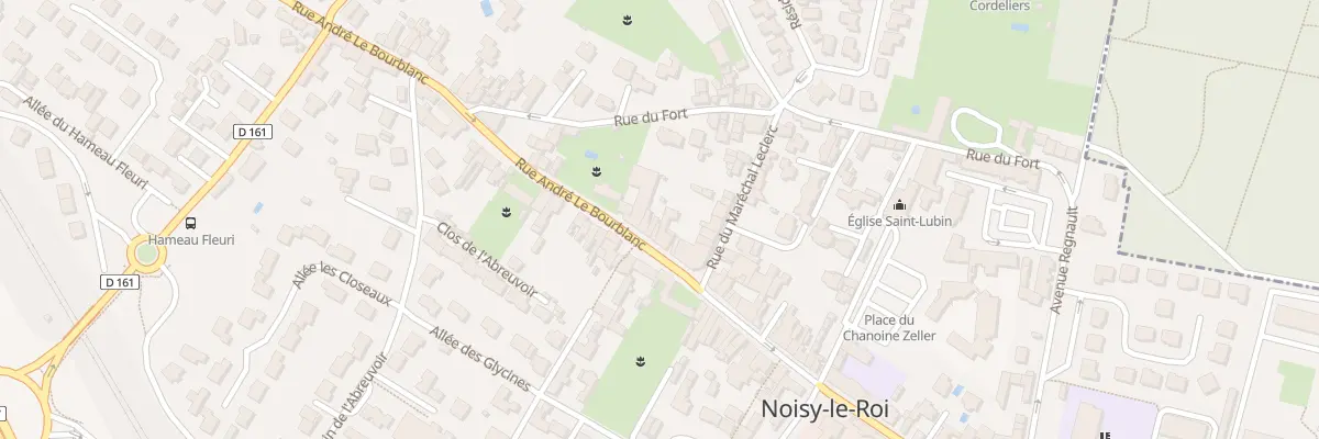Plan du 52 Rue André le Bourblanc à Noisy-le-Roi