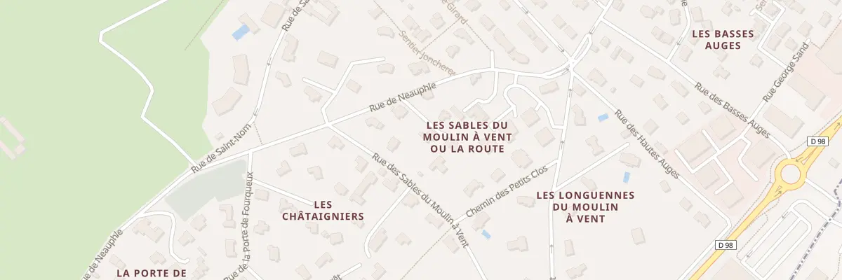 Plan du 61 Rue de Neauphle à Saint-Germain-en-Laye
