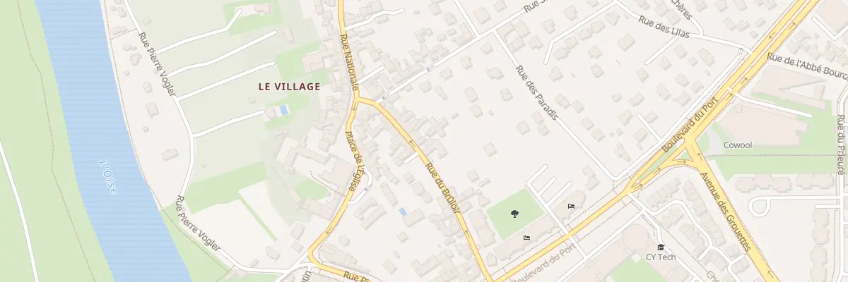 Plan du 5 Rue du Brûloir à Cergy