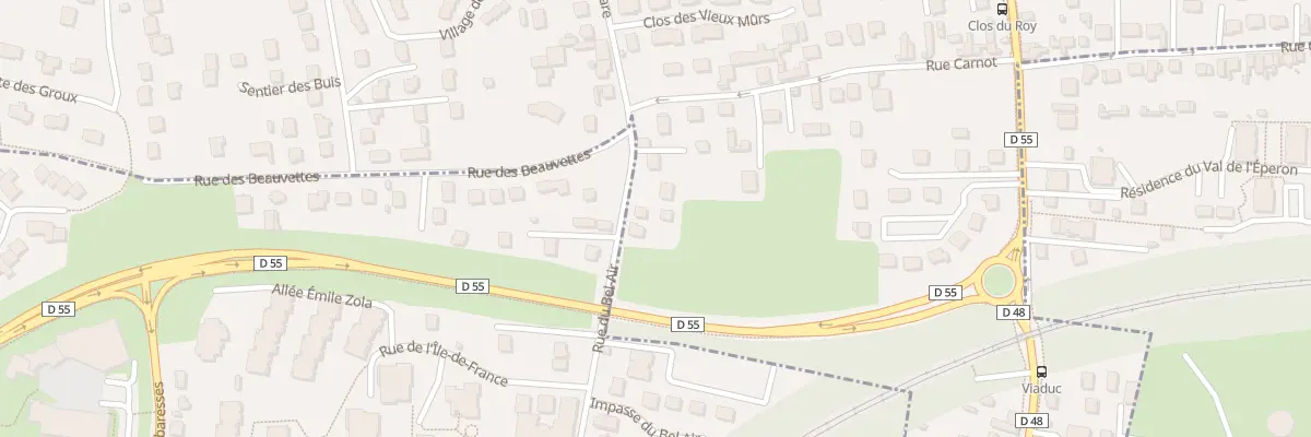Plan du 5 Rue du Bel Air à Maurecourt