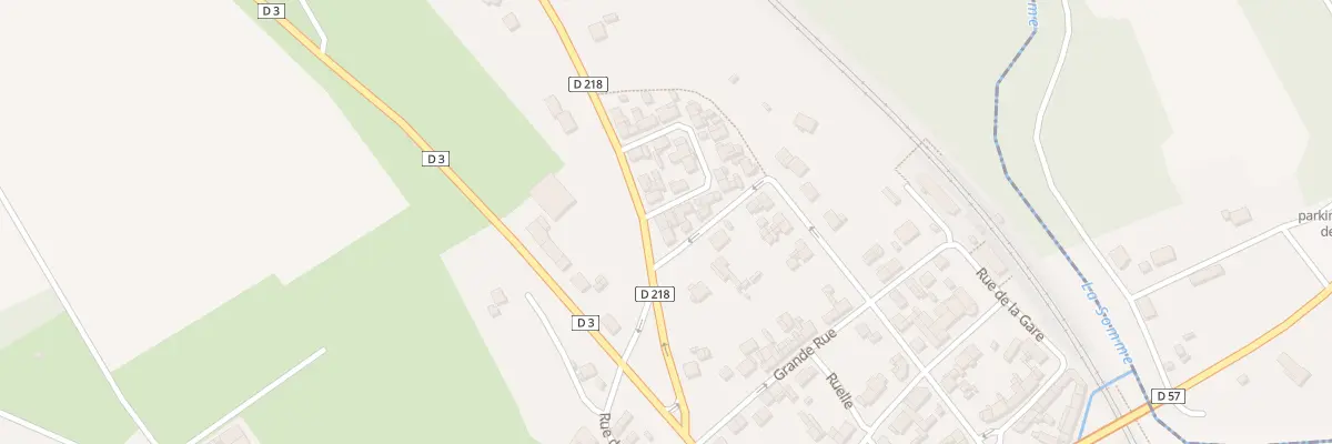 Plan du 8 Rue d’Chès Intailles à Hangest-sur-Somme