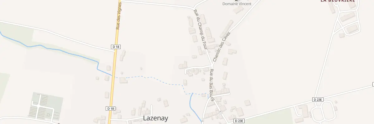 Plan du 4 Rue du Ruisseau à Lazenay