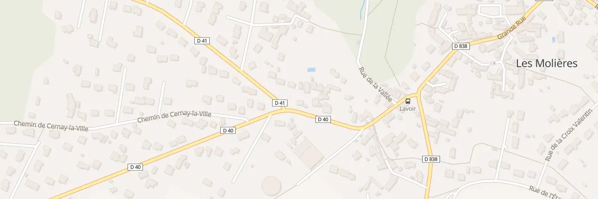 Plan du 26B Rue de Cernay aux Molières