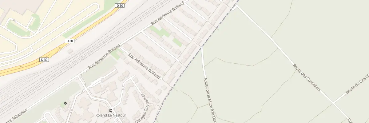Plan du 74 Rue Adrienne Bolland à Poissy