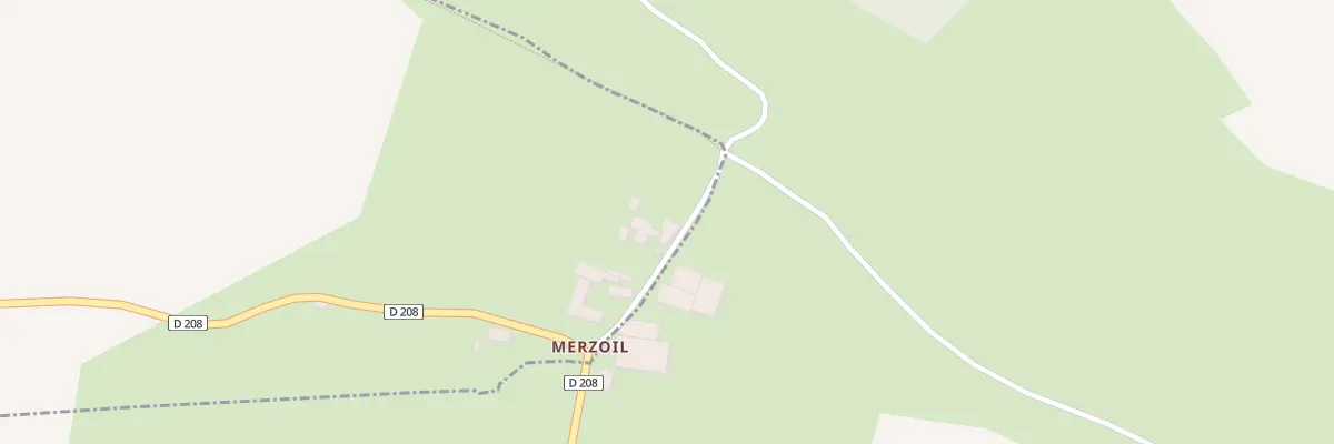 Plan du 87 Rue Hameau de Merzoil à Bouvelinghem