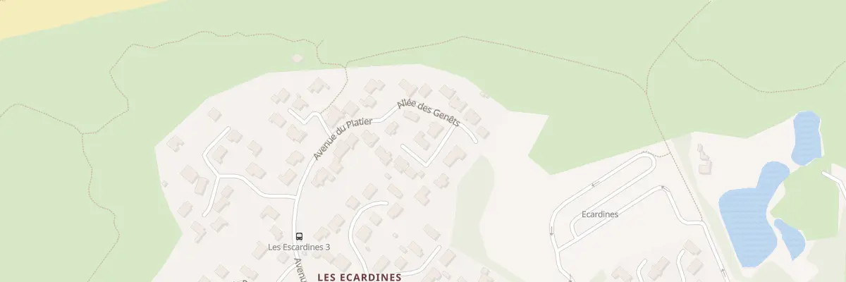 Plan du 122 All du 1er Vapeur à Oye-Plage
