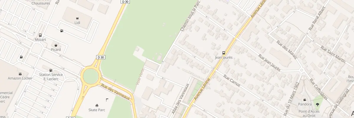 Plan du 47 Rue Carnot à Achères