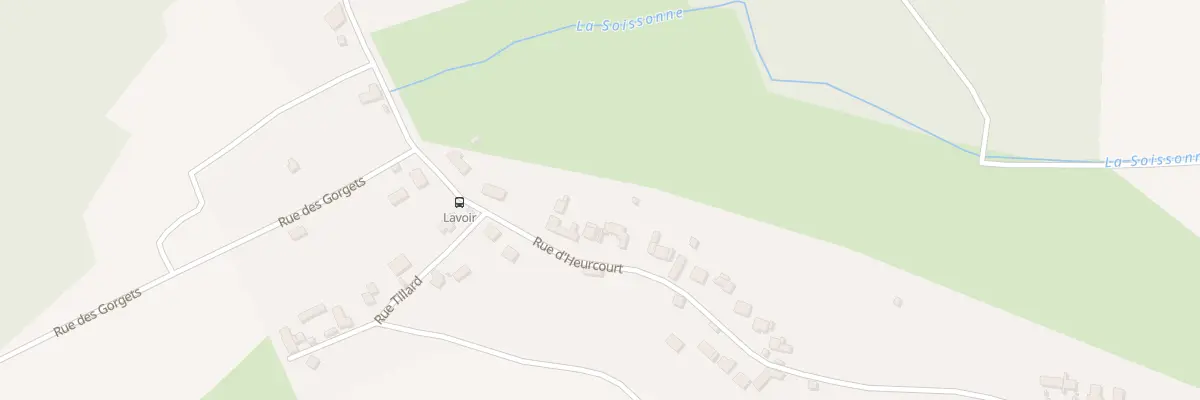 Plan du 72 Rue d’Heurcourt à Berville
