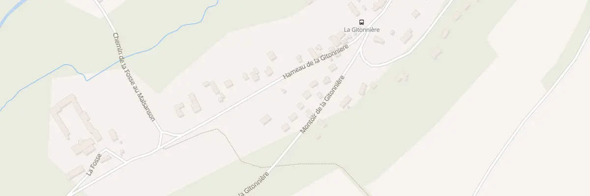 Plan du 2 La Garenne de la Gitonnier à Chalo-Saint-Mars