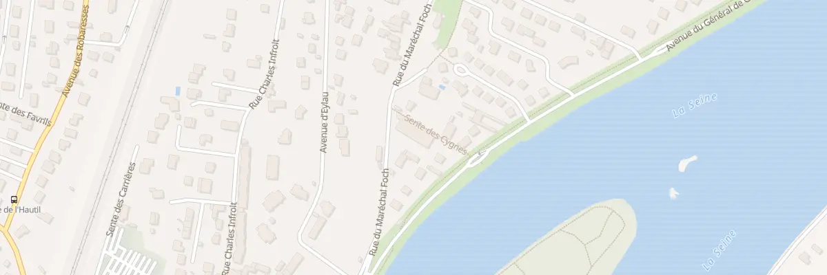 Plan du 6 Rue du Mal Foch à Andrésy