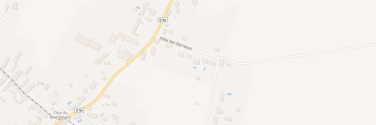 Plan du 6 All des Barreaux à Saint-Georges-sur-Arnon