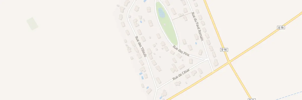 Plan du 21 Rue des Tilleuls à Ségry