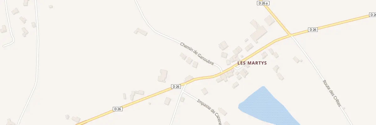 Plan du 17 Che de Ganoubre à Saint-Julien-du-Puy