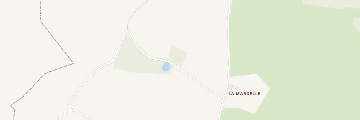 Plan du 2 La Mardelle à Vigeville