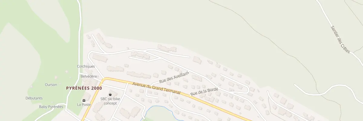 Plan du 14 Av Balcon de la Soulane à Bolquère