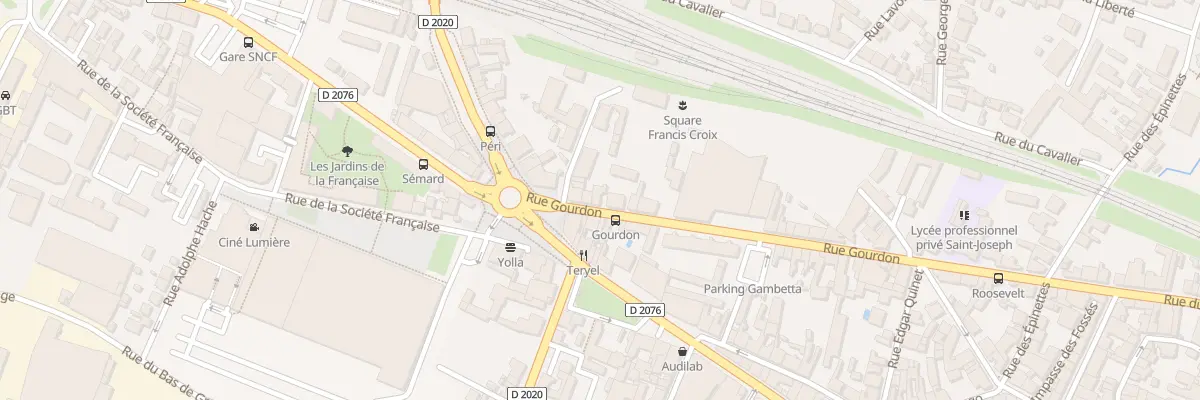 Plan du 53 Rue Gourdon à Vierzon
