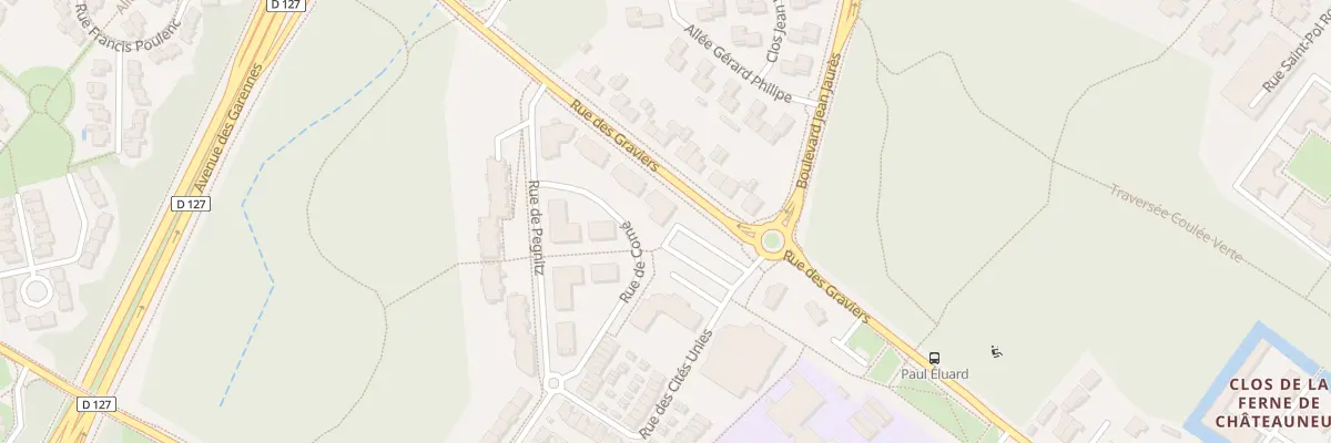 Plan du 22 Rue des Graviers à Guyancourt
