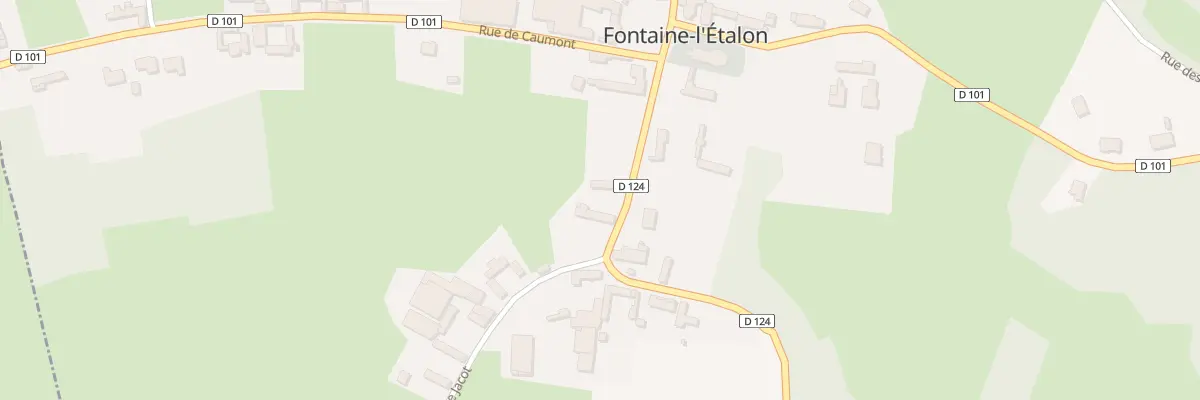 Plan du 16 Rue Principale à Fontaine-l’Étalon