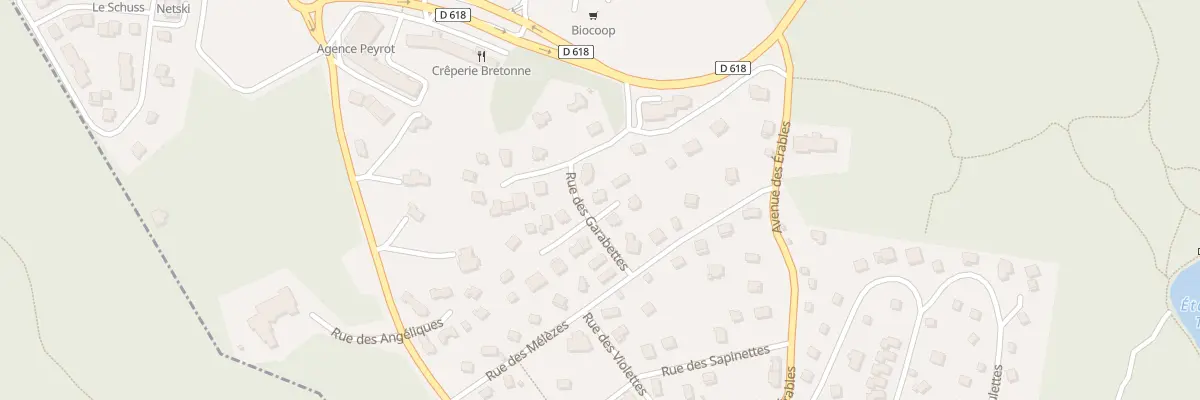 Plan du 25 Rue Garabettes à Bolquère
