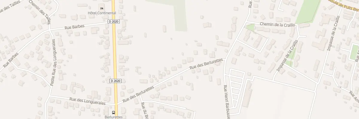Plan du 23 Rue des Berlurettes à Vierzon