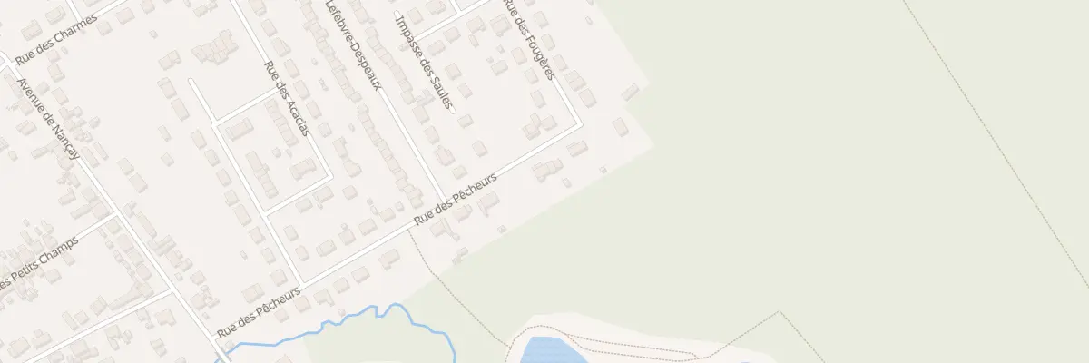 Plan du 5 Rue des Pêcheurs à Salbris