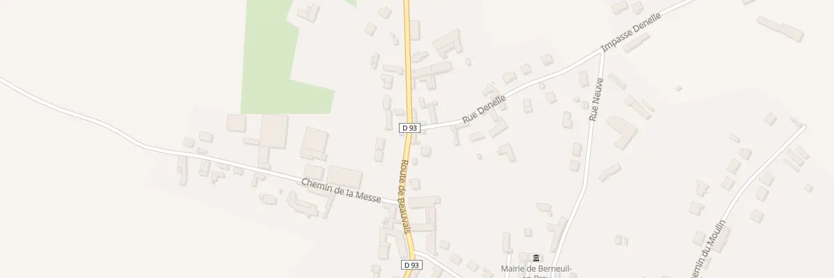 Plan du 26 Rue de Beauvais à Berneuil-en-Bray