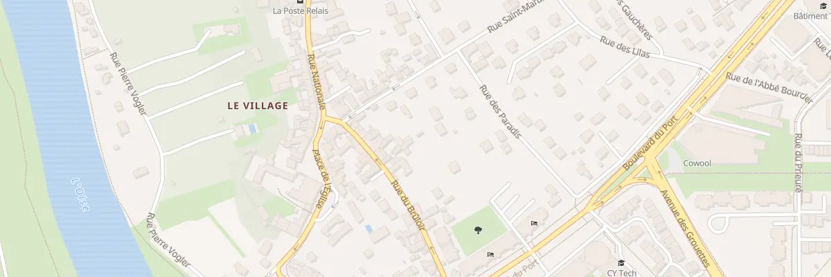 Plan du 5B Rue du Brûloir à Cergy