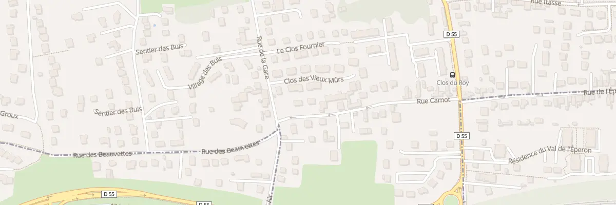 Plan du 22 Rue Carnot à Maurecourt