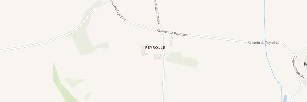 Plan du 47A Che de Peyrolles à Mailhoc