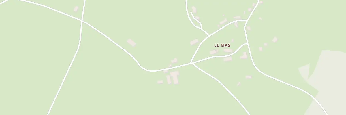 Plan du 18 Le Mas à Bassignac-le-Haut